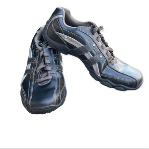 MENS RELAXED STEP SKECHERS LACE UP SHOE